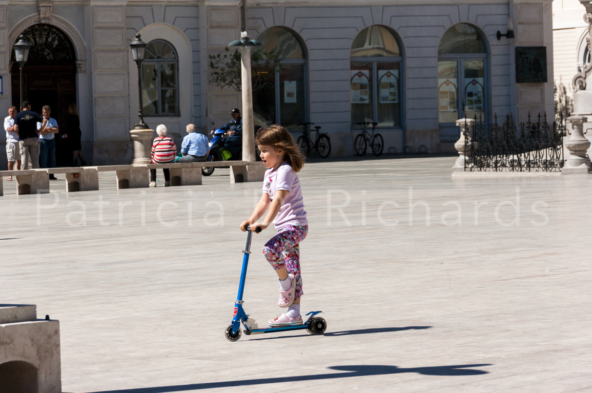 scooting