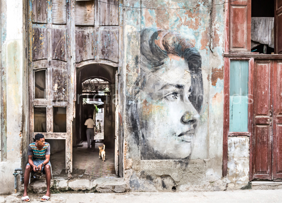 In the Old City-Havana