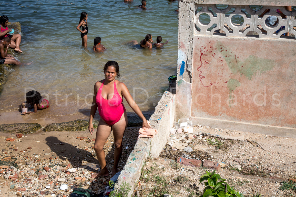 at the beach
