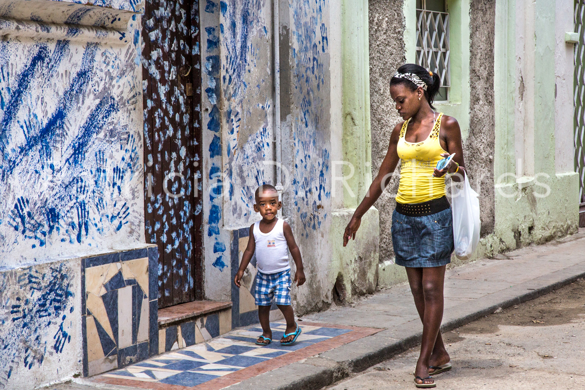 walking with mom