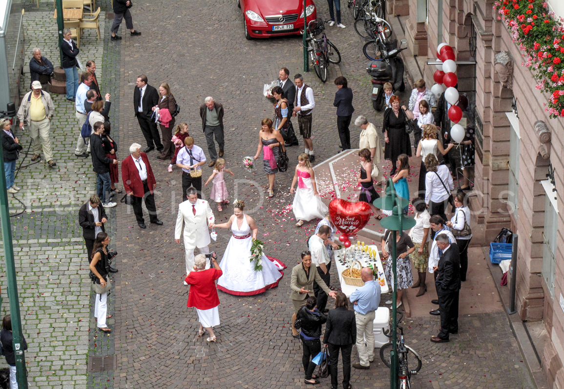 just married
