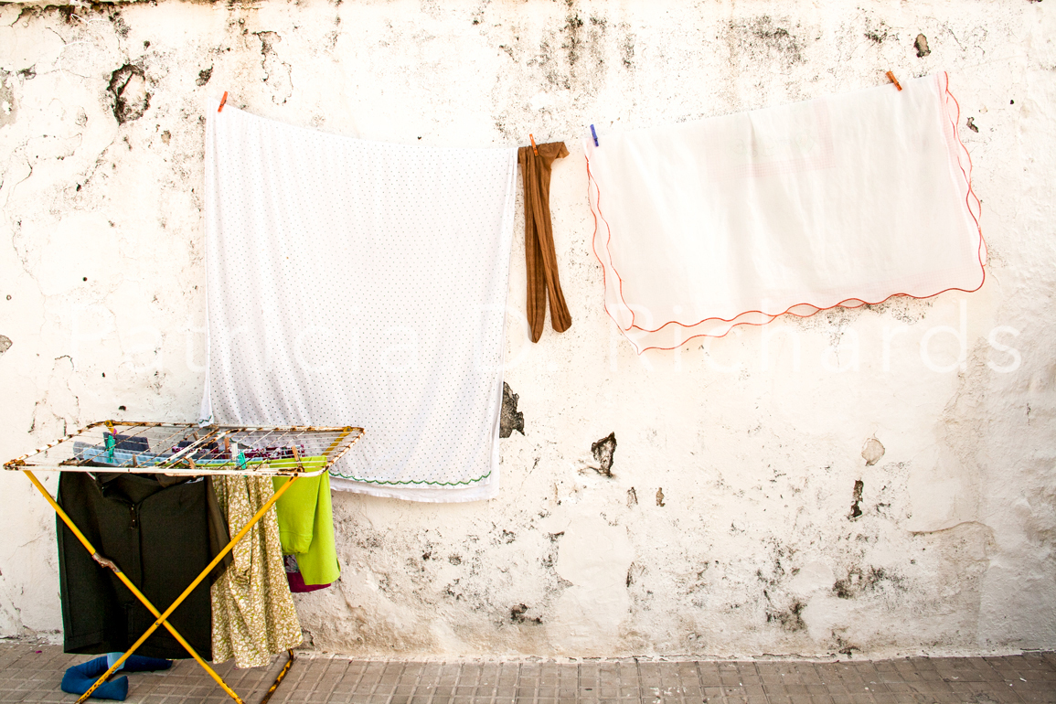 left to dry