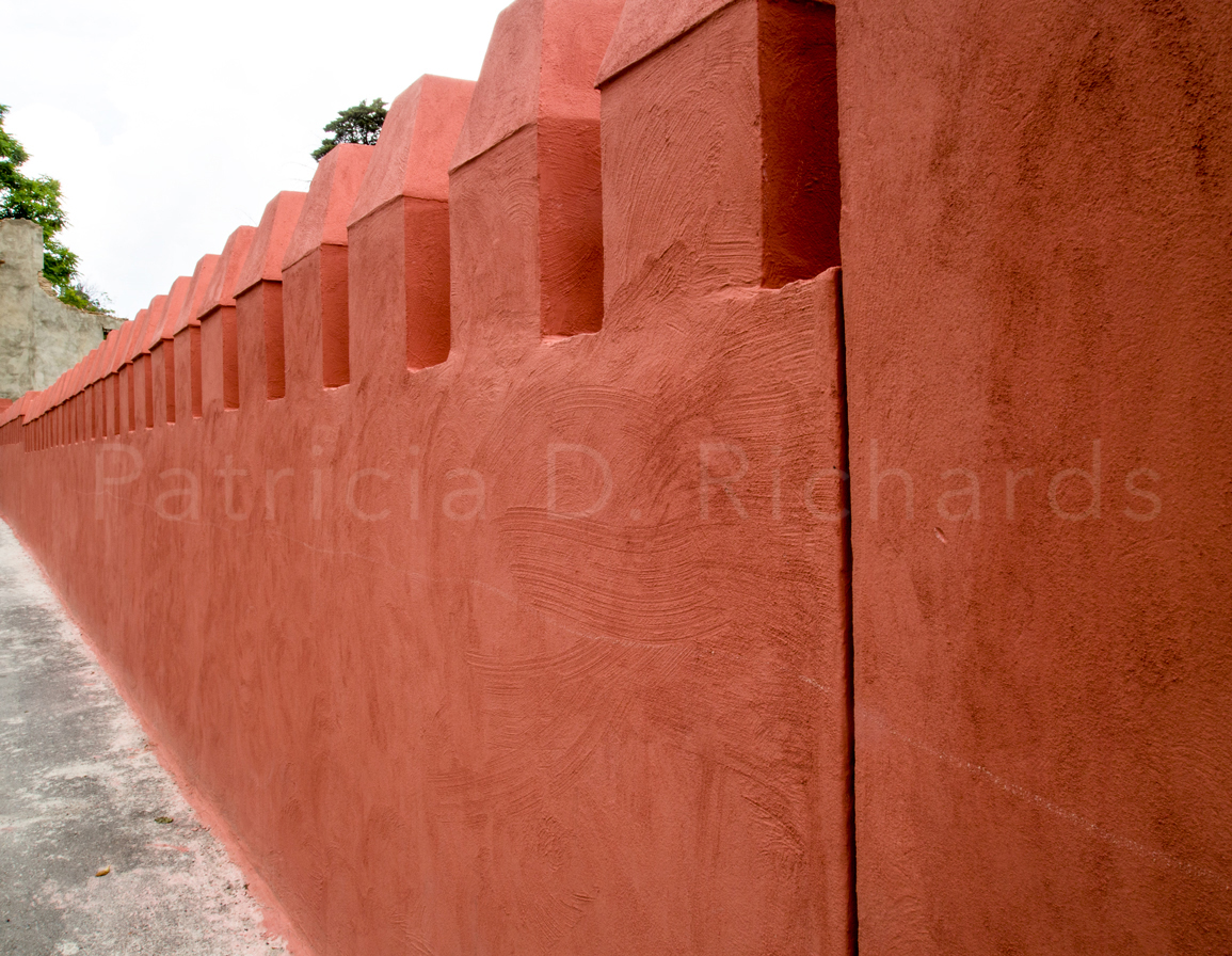the wall